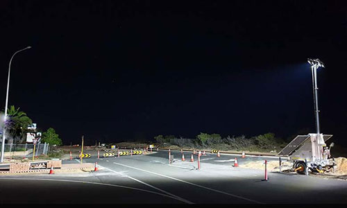 Solar Powered Light Tower