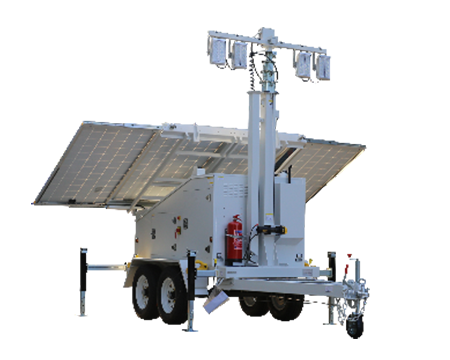 Solar Powered Light Tower