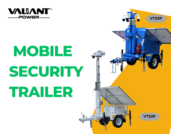 Valiant solar trailer VTS3P and VTS2P